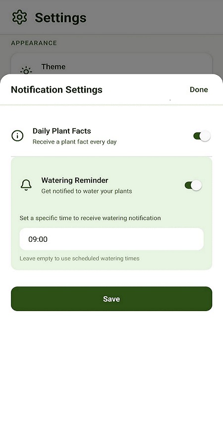 Notification Settings